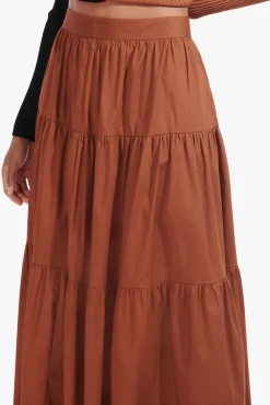 STAUD SEA SKIRT   TAN Outlet
