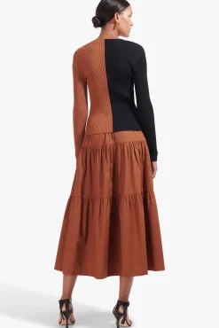 STAUD SEA SKIRT   TAN Outlet
