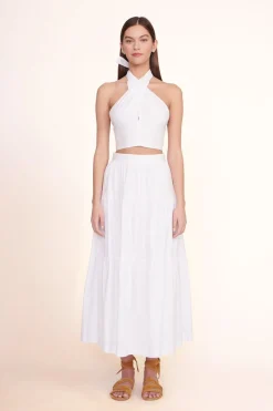 STAUD SEA SKIRT WHITE New