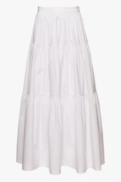 STAUD SEA SKIRT   WHITE New