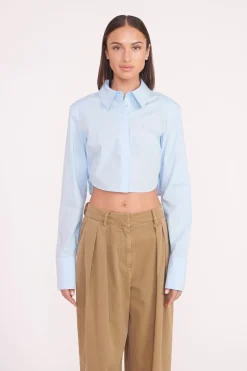 STAUD SENECA TOP  FRENCH BLUE FRENCHBLUE Sale