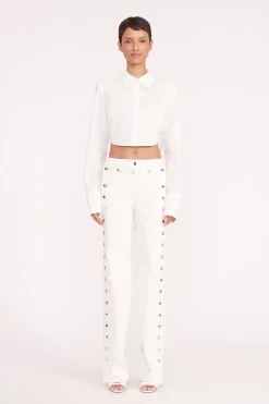 STAUD SENECA TOP   WHITE Discount