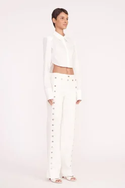 STAUD SENECA TOP   WHITE Discount