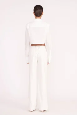 STAUD SENECA TOP   WHITE Discount