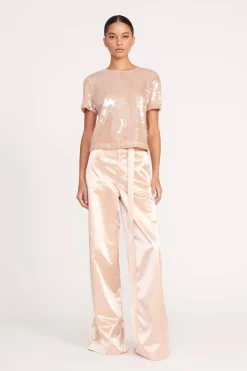 STAUD SHAY PANT   BEIGE New