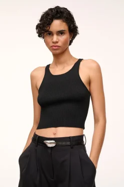 STAUD SHELL BUCKLE BELT   BLACK New