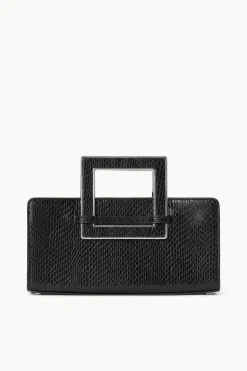STAUD SHIRLEY CONVERTIBLE CLUTCH   BLACK Hot