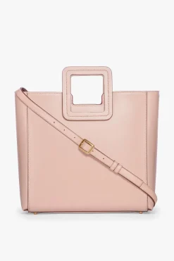 STAUD SHIRLEY LEATHER BAG   BLUSH Online