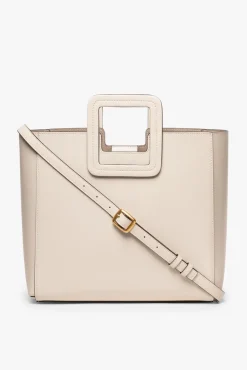 STAUD SHIRLEY LEATHER BAG CREAM Online