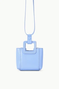 STAUD SHIRLEY MICRO NECKLACE  BLUE HYDRANGEA BLUEHYDRANGEA