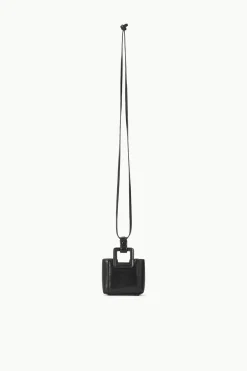 STAUD SHIRLEY MICRO NECKLACE   BLACK Sale