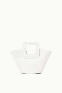 STAUD SHIRLEY MINI BUCKET BAG   PAPER Clearance