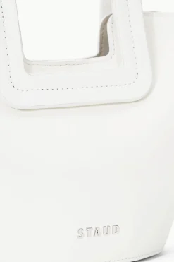 STAUD SHIRLEY MINI BUCKET BAG   PAPER Clearance