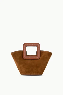 STAUD SHIRLEY MINI BUCKET BAG   TAN Hot
