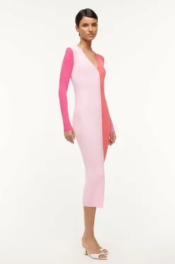 STAUD SHOKO SWEATER  FLAMINGO MULTI FLAMINGOMULTI Discount