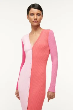 STAUD SHOKO SWEATER  FLAMINGO MULTI FLAMINGOMULTI Discount