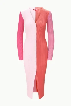 STAUD SHOKO SWEATER  FLAMINGO MULTI FLAMINGOMULTI Discount