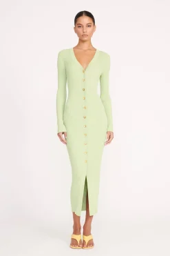 STAUD SHOKO SWEATER   MATCHA