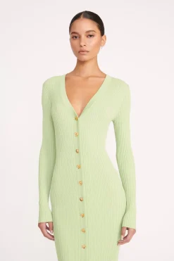 STAUD SHOKO SWEATER   MATCHA