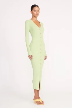 STAUD SHOKO SWEATER   MATCHA