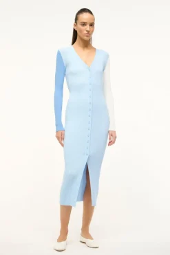 STAUD SHOKO SWEATER  PERIWINKLE MULTI PERIWINKLEMULTI Discount