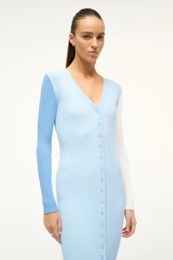 STAUD SHOKO SWEATER  PERIWINKLE MULTI PERIWINKLEMULTI Discount
