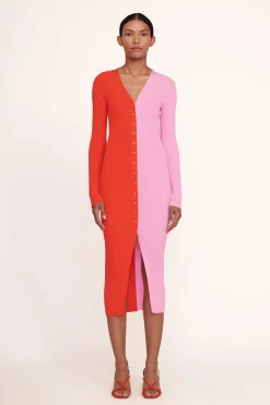 STAUD SHOKO SWEATER  POPPY ROSEBUD POPPYROSEBUD