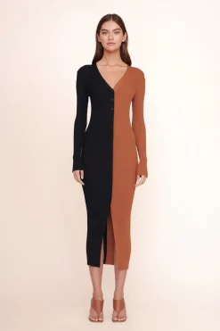 STAUD SHOKO SWEATER  TAN BLACK TANBLACK Sale