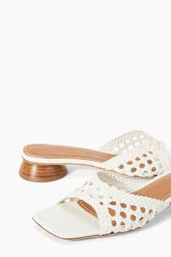 STAUD SIMONE CROCHET HEEL   PAPER