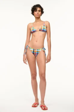 STAUD SISLEY STRING BOTTOM  MADRAS PLAID MADRASPLAID