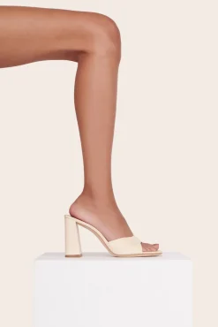 STAUD SLOANE HEEL   CREAM Best