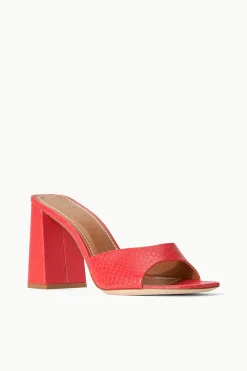 STAUD SLOANE HEEL  RED ROSE REDROSE Online
