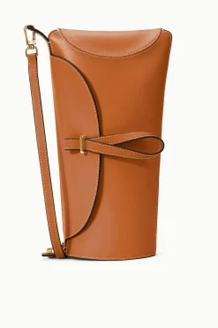 STAUD SOFYA SHOULDER BAG   TAN Discount