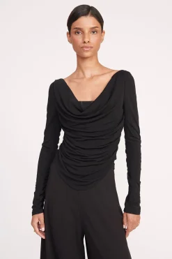 STAUD SOLANA TOP   BLACK New