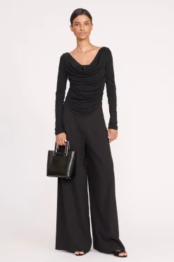 STAUD SOLANA TOP   BLACK New