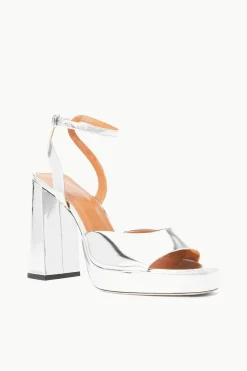 STAUD SOLANGE PLATFORM   CHROME New