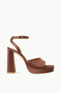 STAUD SOLANGE PLATFORM  CLOVE SATIN CLOVESATIN Sale
