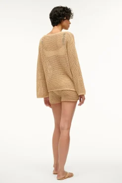 STAUD SOVANA COVERUP TOP   NATURAL Sale