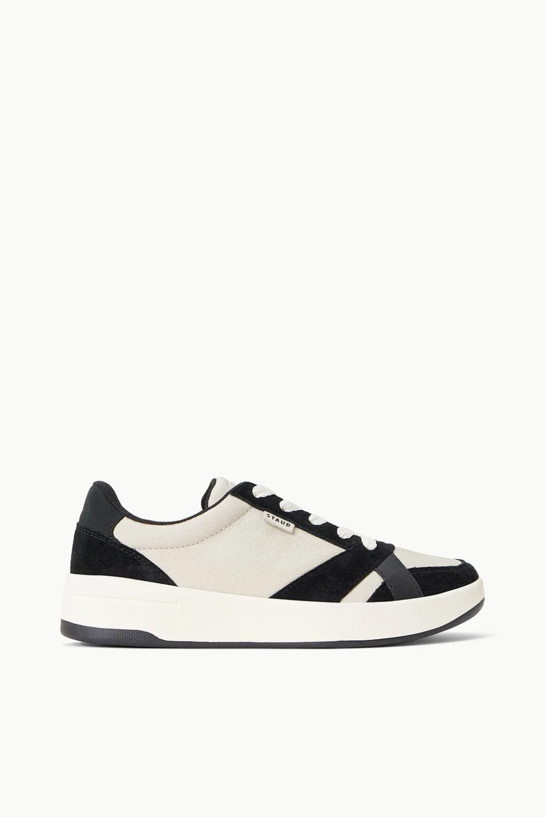 STAUD + KEDS THE COURT SNEAKER BLACK CREAM BLACKCREAM Clearance