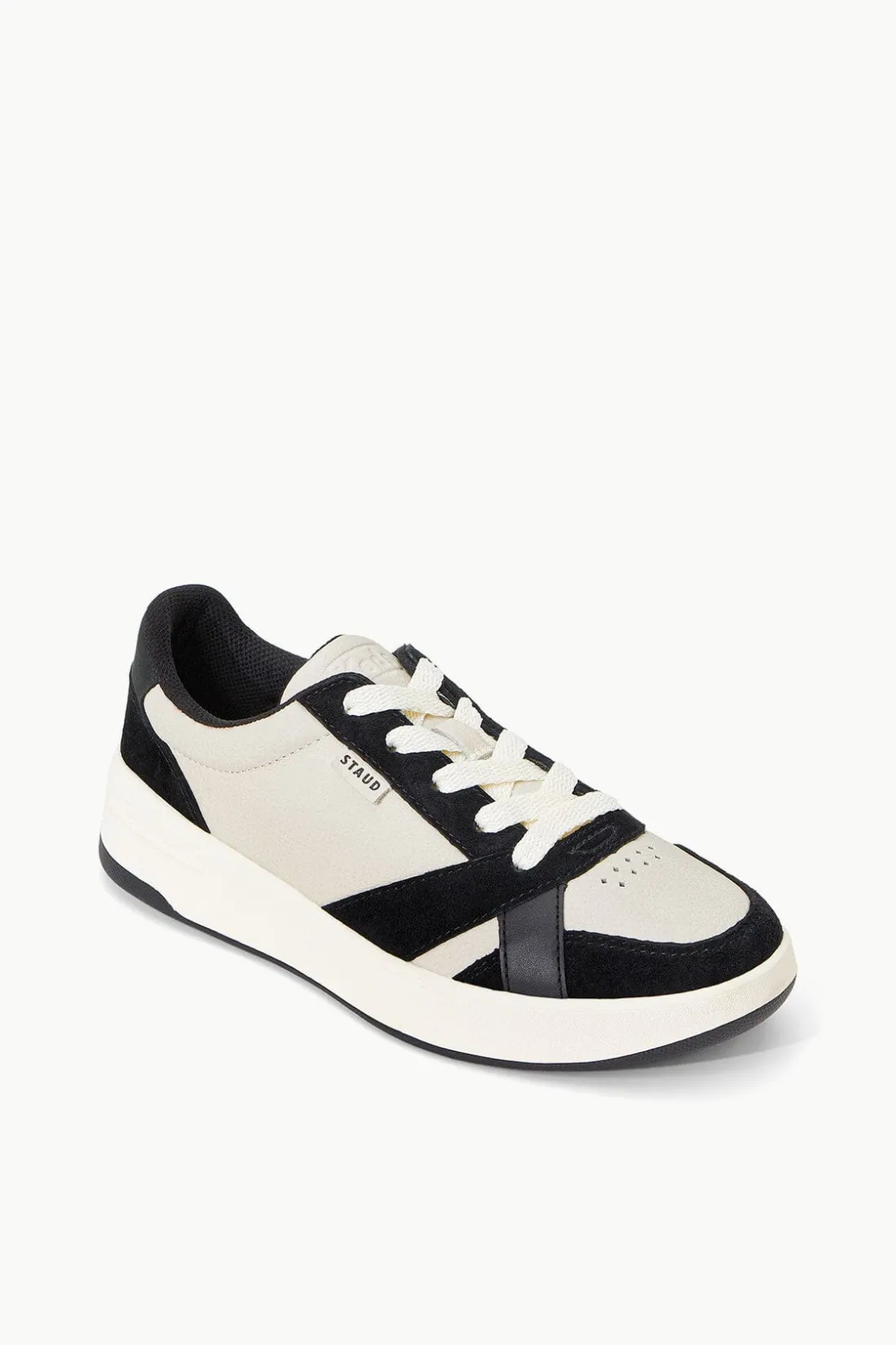STAUD + KEDS THE COURT SNEAKER BLACK CREAM BLACKCREAM Clearance