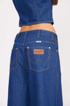STAUD + WRANGLER THE LOOSE JEAN  DARK RINSE DARKRINSE Discount