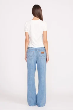 STAUD + WRANGLER THE W TEE   WHITE Clearance