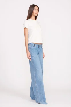 STAUD + WRANGLER THE W TEE   WHITE Clearance