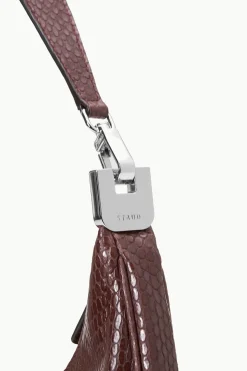 STAUD SYLVIE SHOULDER BAG   MAHOGANY Best