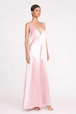 STAUD TEAGAN DRESS  CHERRY BLOSSOM CHERRYBLOSSOM Outlet