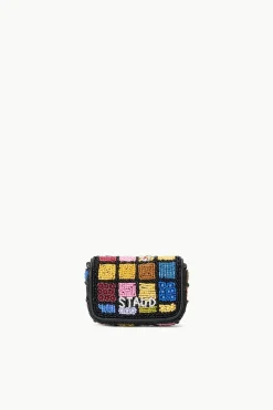 STAUD TINY TOMMY BEADED CROSSBODY  DANCE FLOOR DANCEFLOOR Hot
