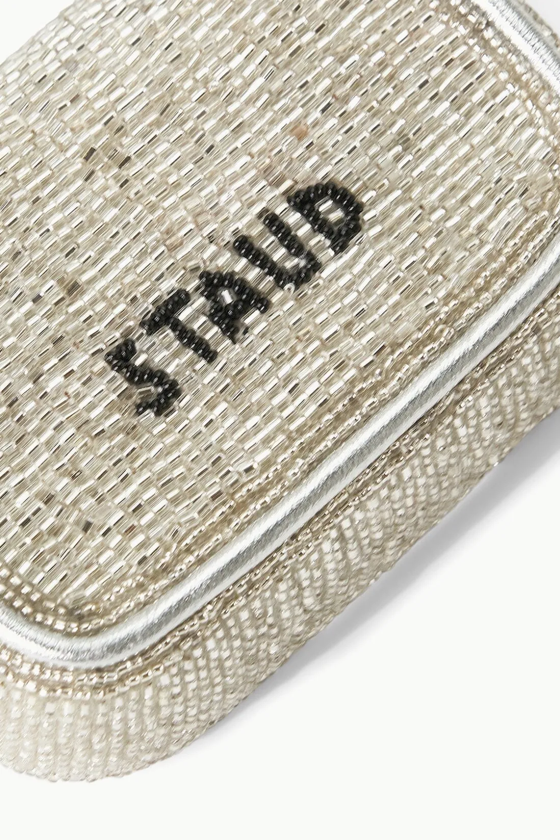 STAUD TINY TOMMY BEADED CROSSBODY DIAMOND ROSE DIAMONDROSE Online
