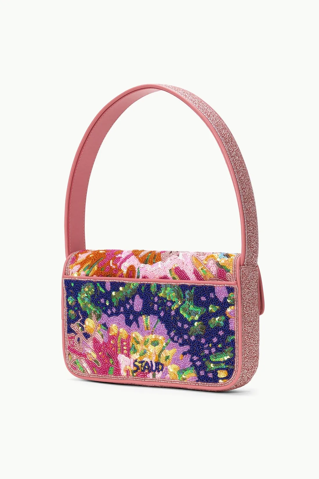 STAUD TOMMY BEADED BAG AURORA Clearance