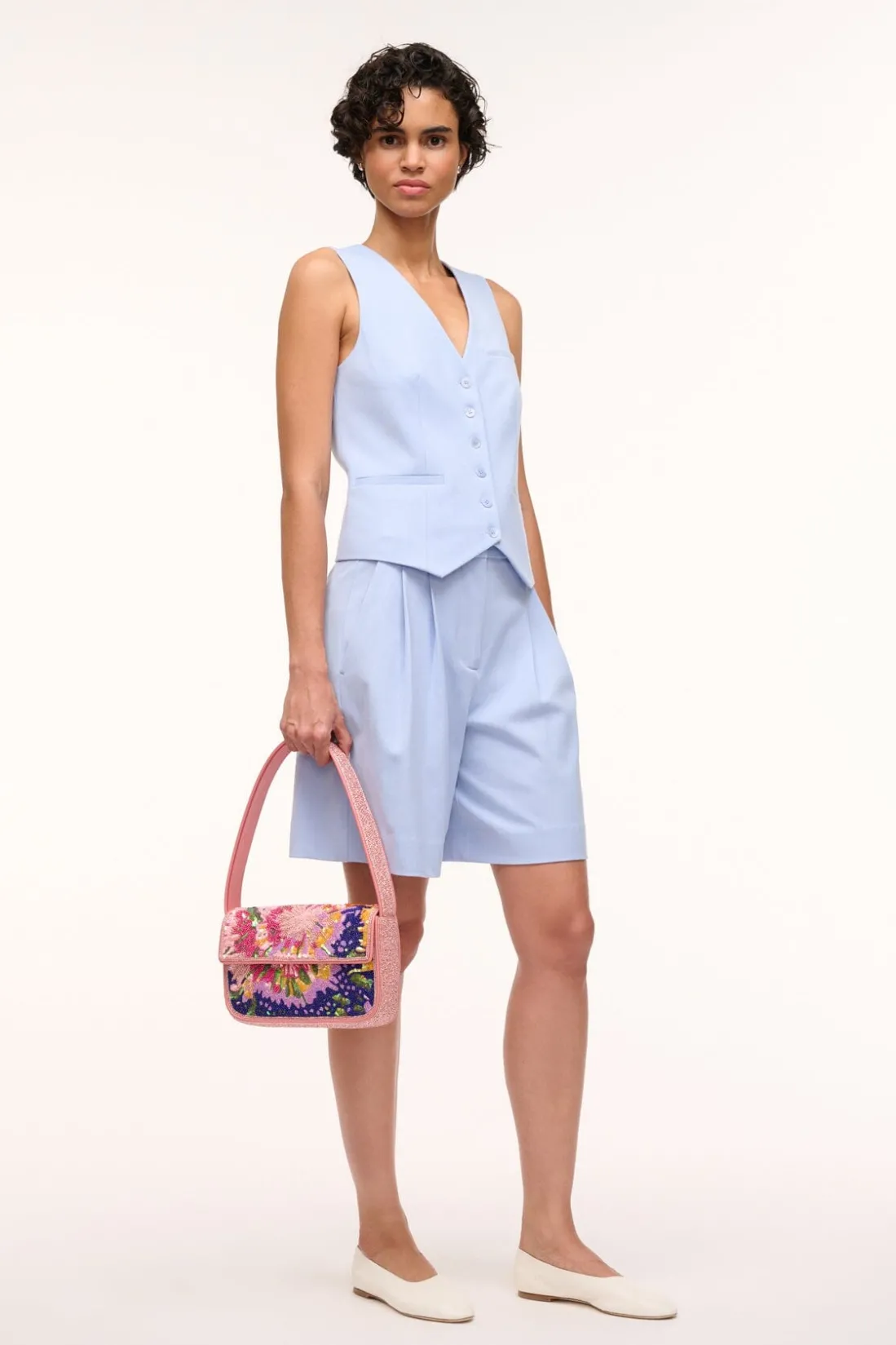 STAUD TOMMY BEADED BAG AURORA Clearance