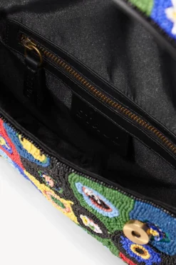 STAUD TOMMY BEADED BAG  BLACK MILLEFIORI BLACKMILLEFIORI Online